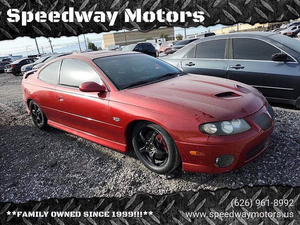2006 PONTIAC GTO