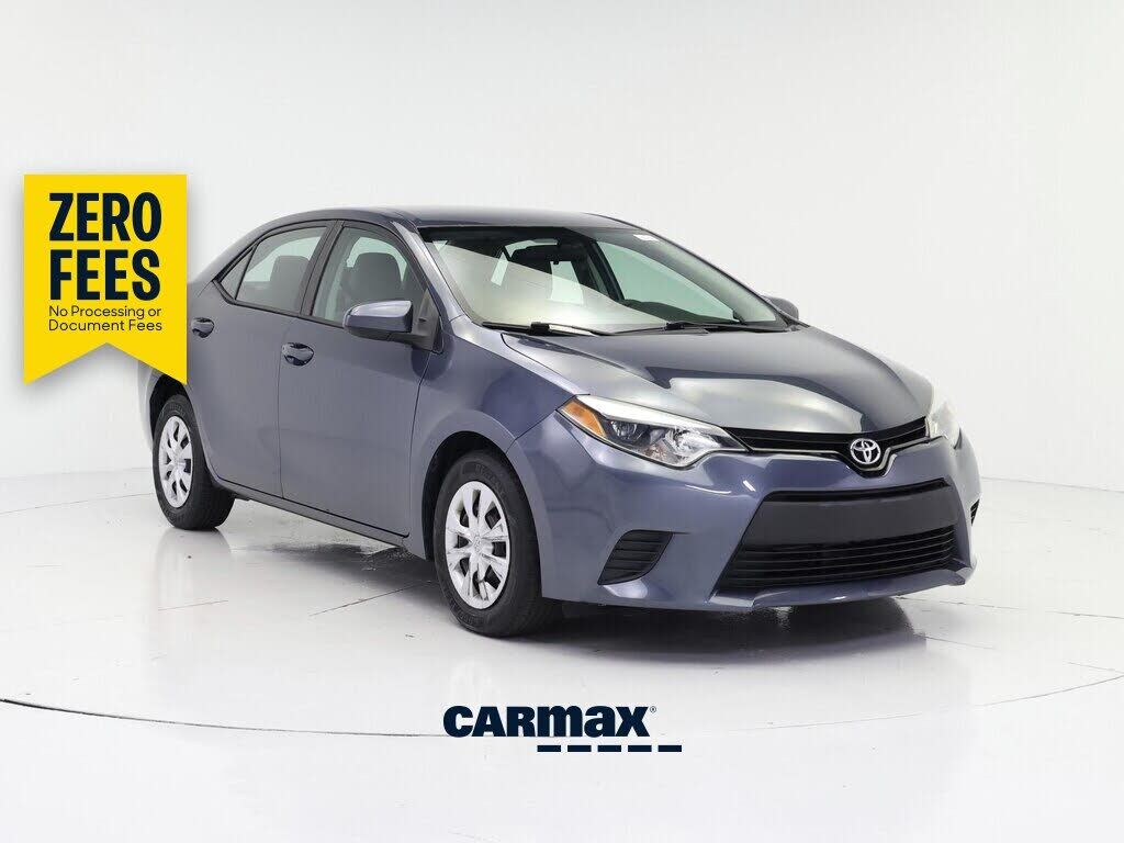 2016 TOYOTA Corolla