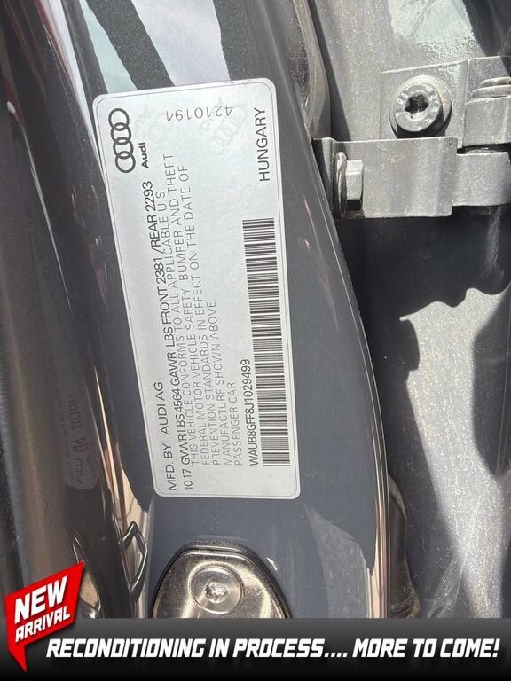 2018 AUDI A3