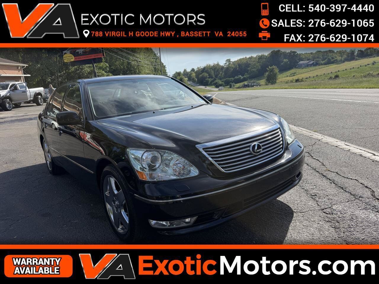 2005 LEXUS LS