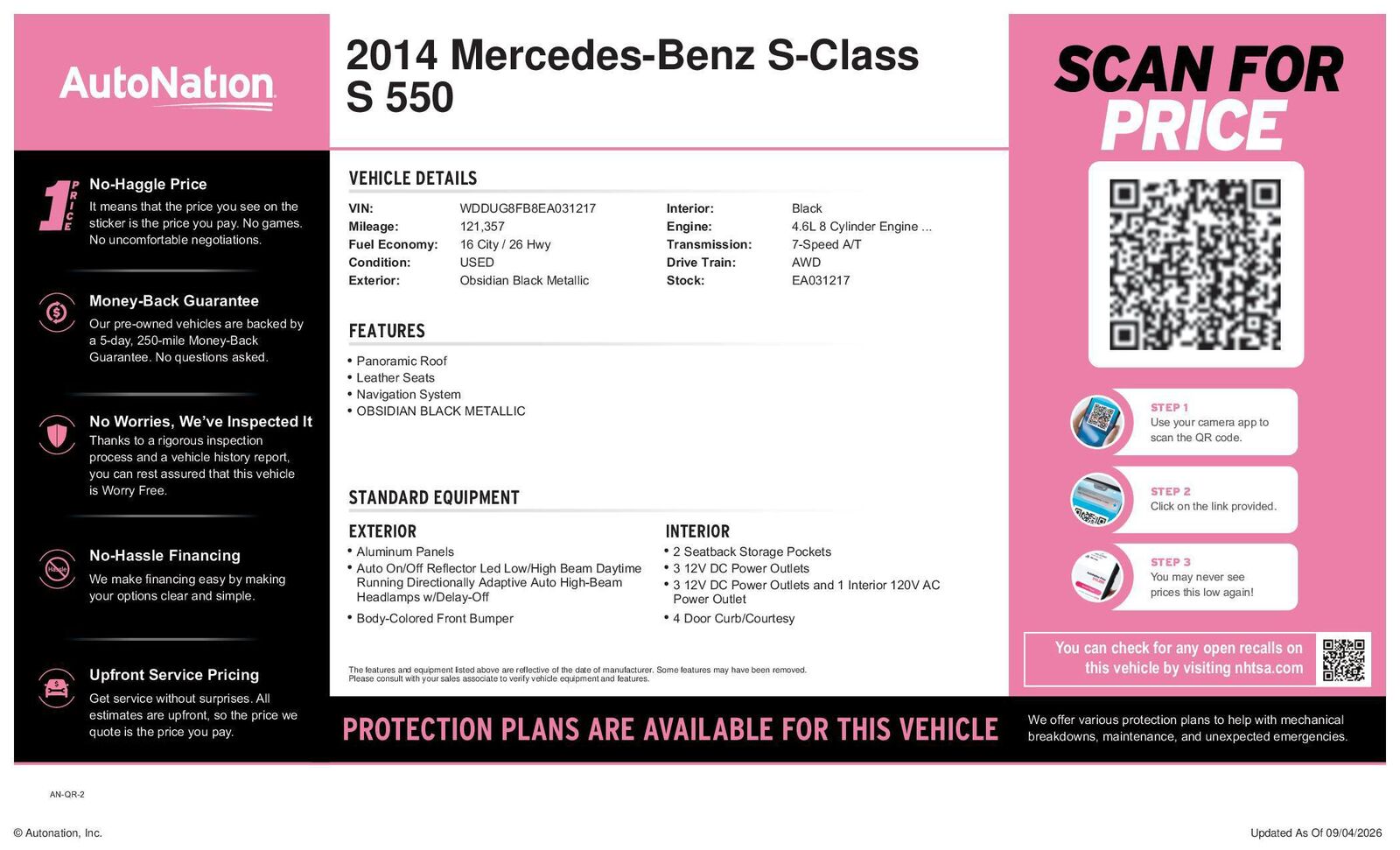 2014 Mercedes-Benz S-Class