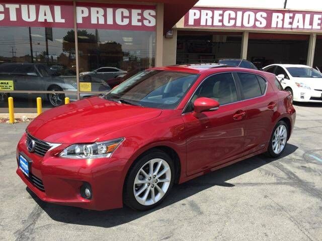 2012 LEXUS CT