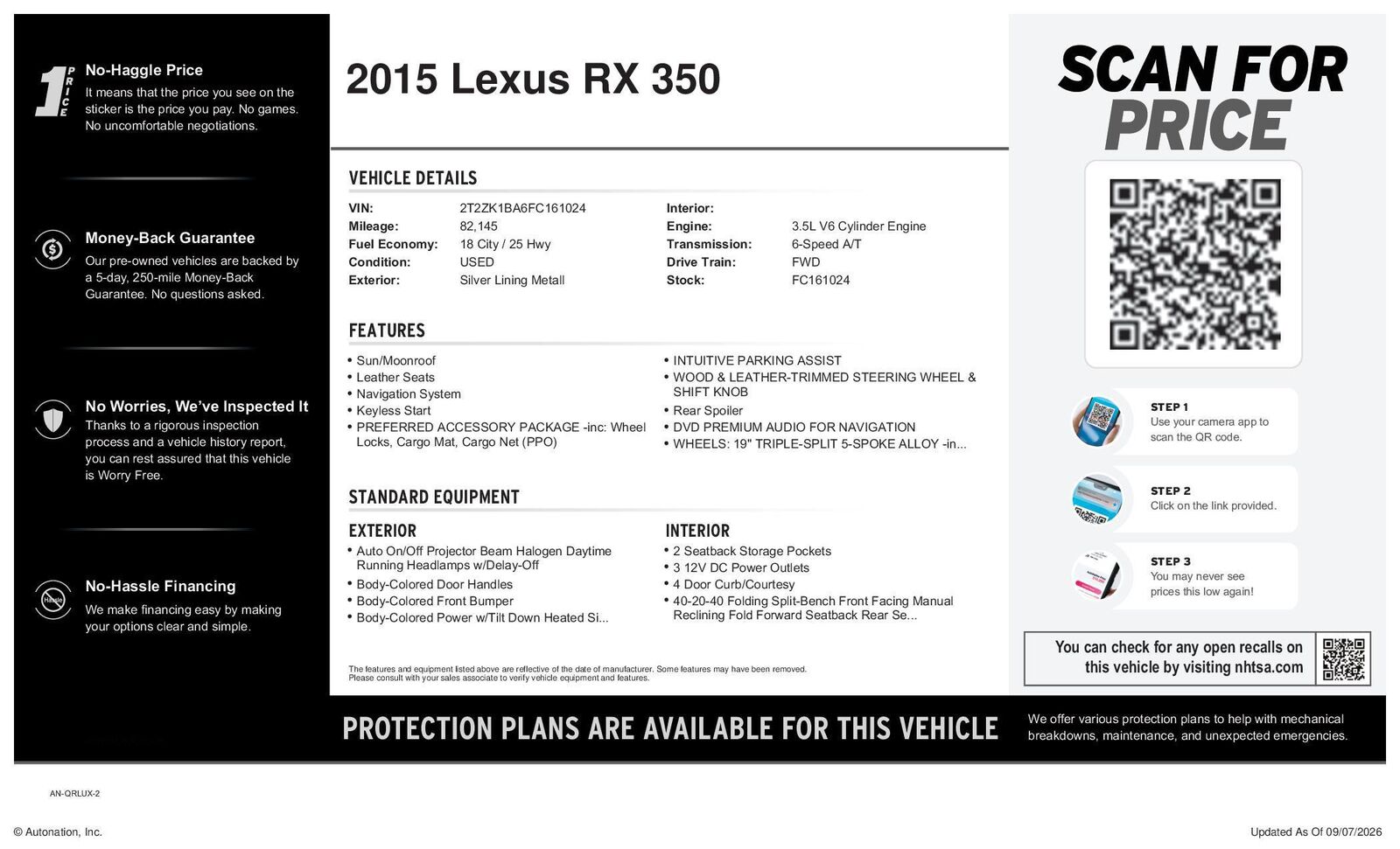 2015 Lexus RX