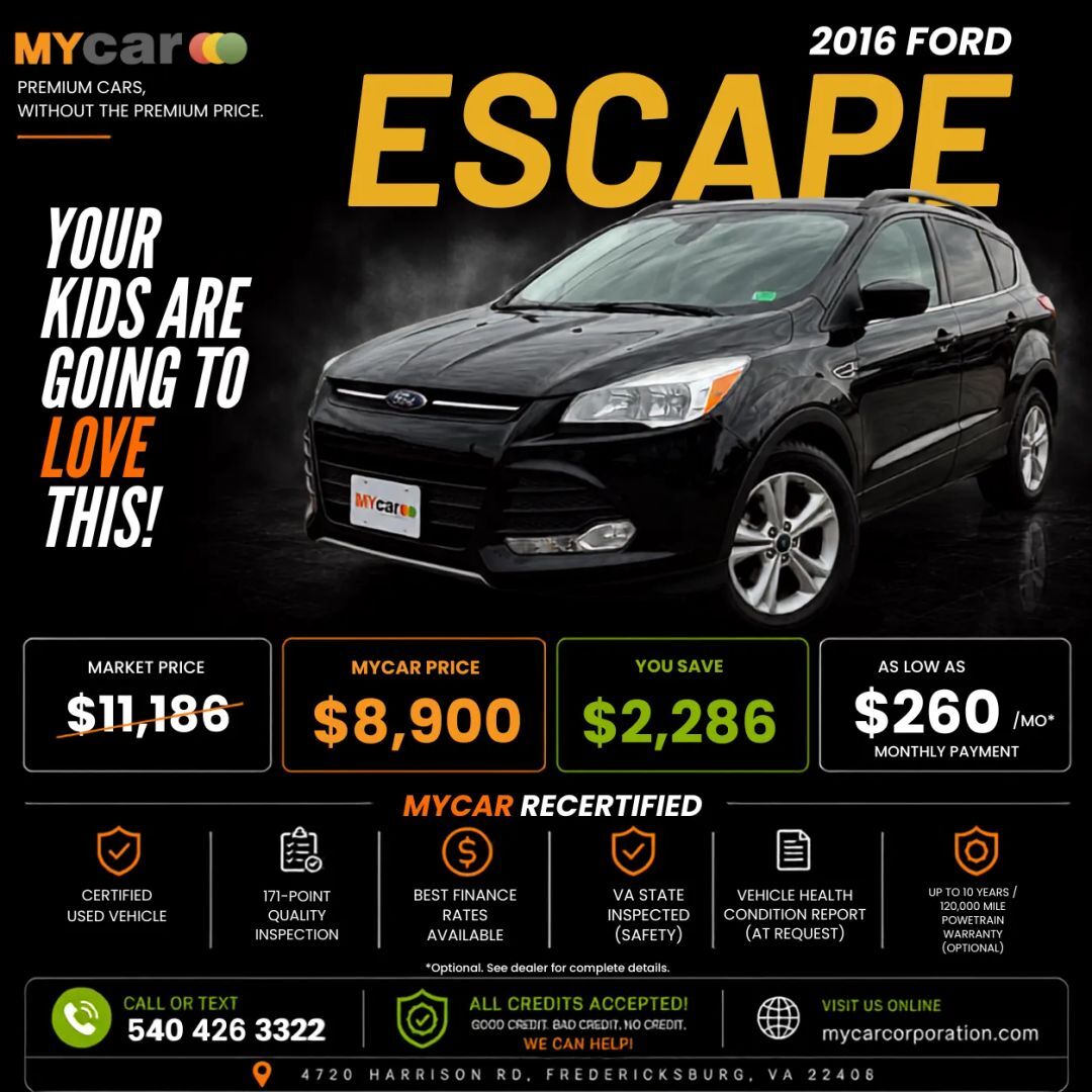 2016 FORD Escape