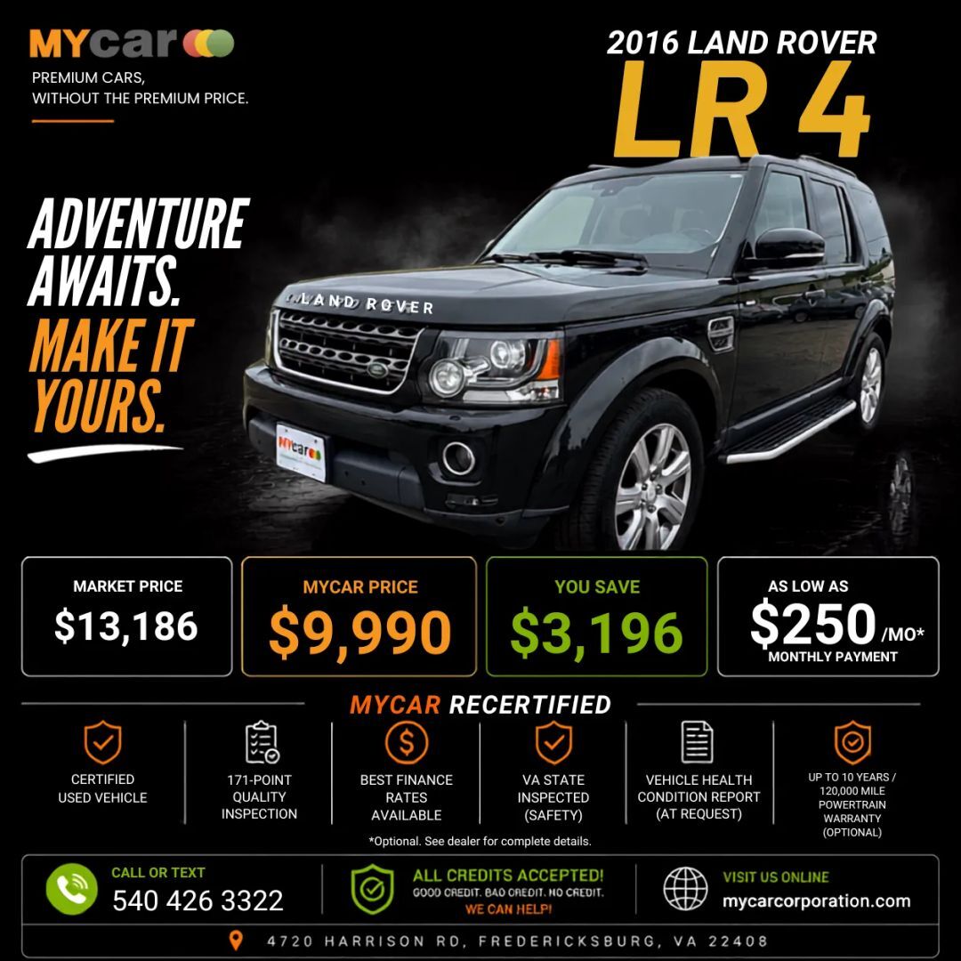 2016 LAND ROVER LR4
