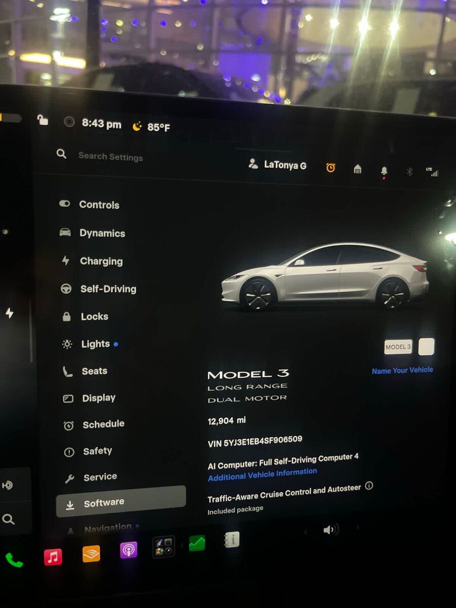2025 TESLA Model 3