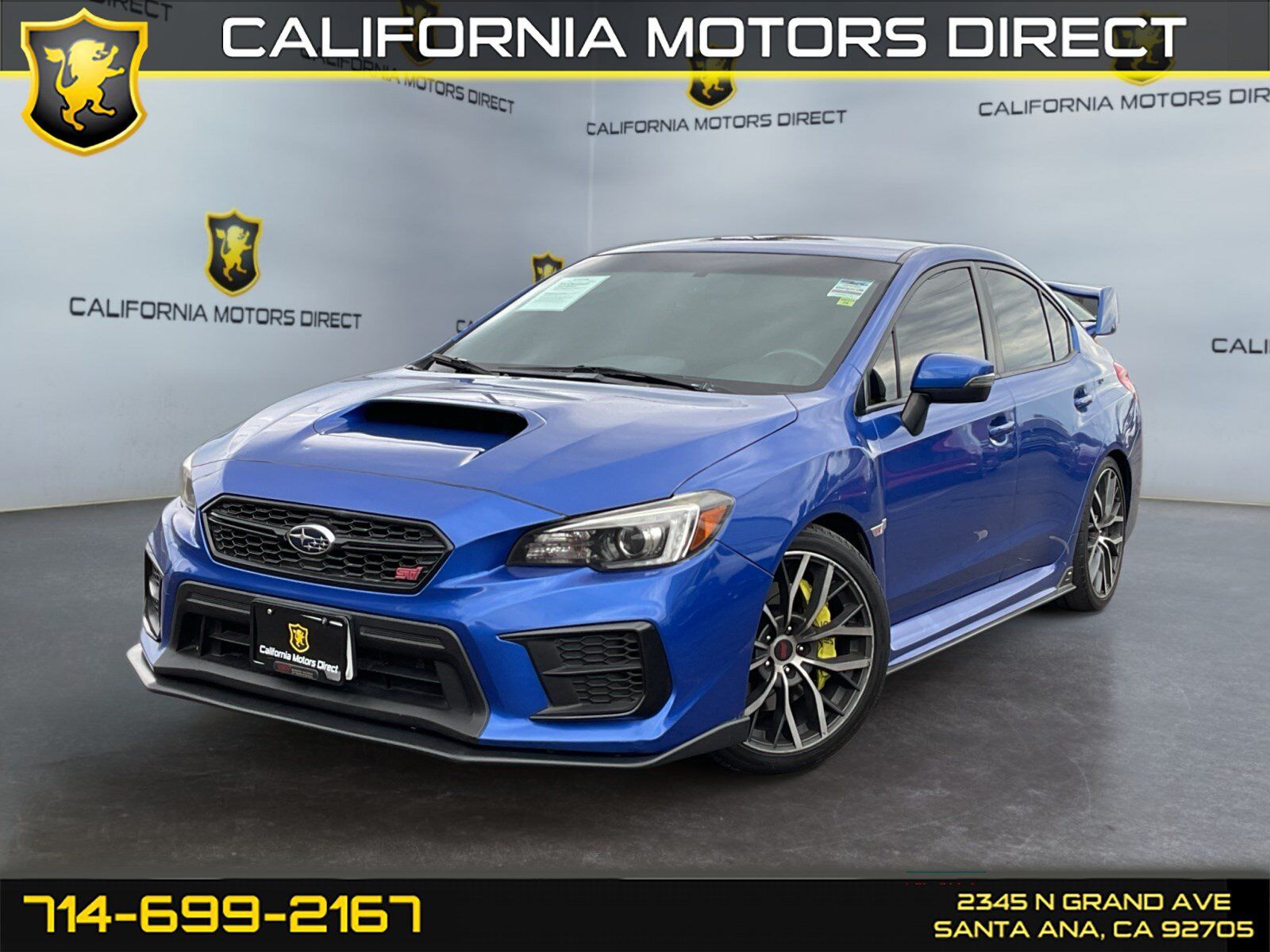 2020 SUBARU WRX