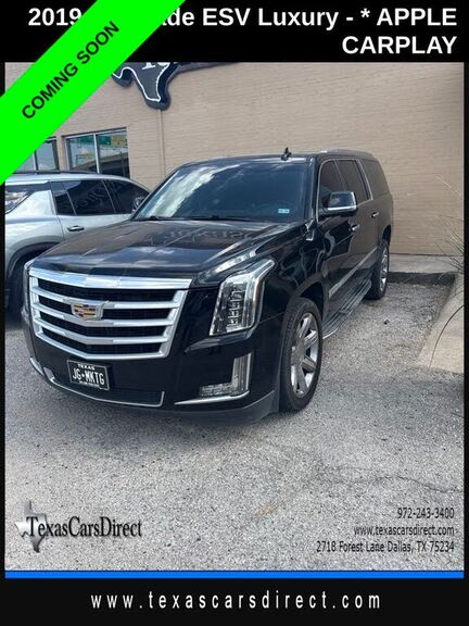 2019 CADILLAC Escalade ESV