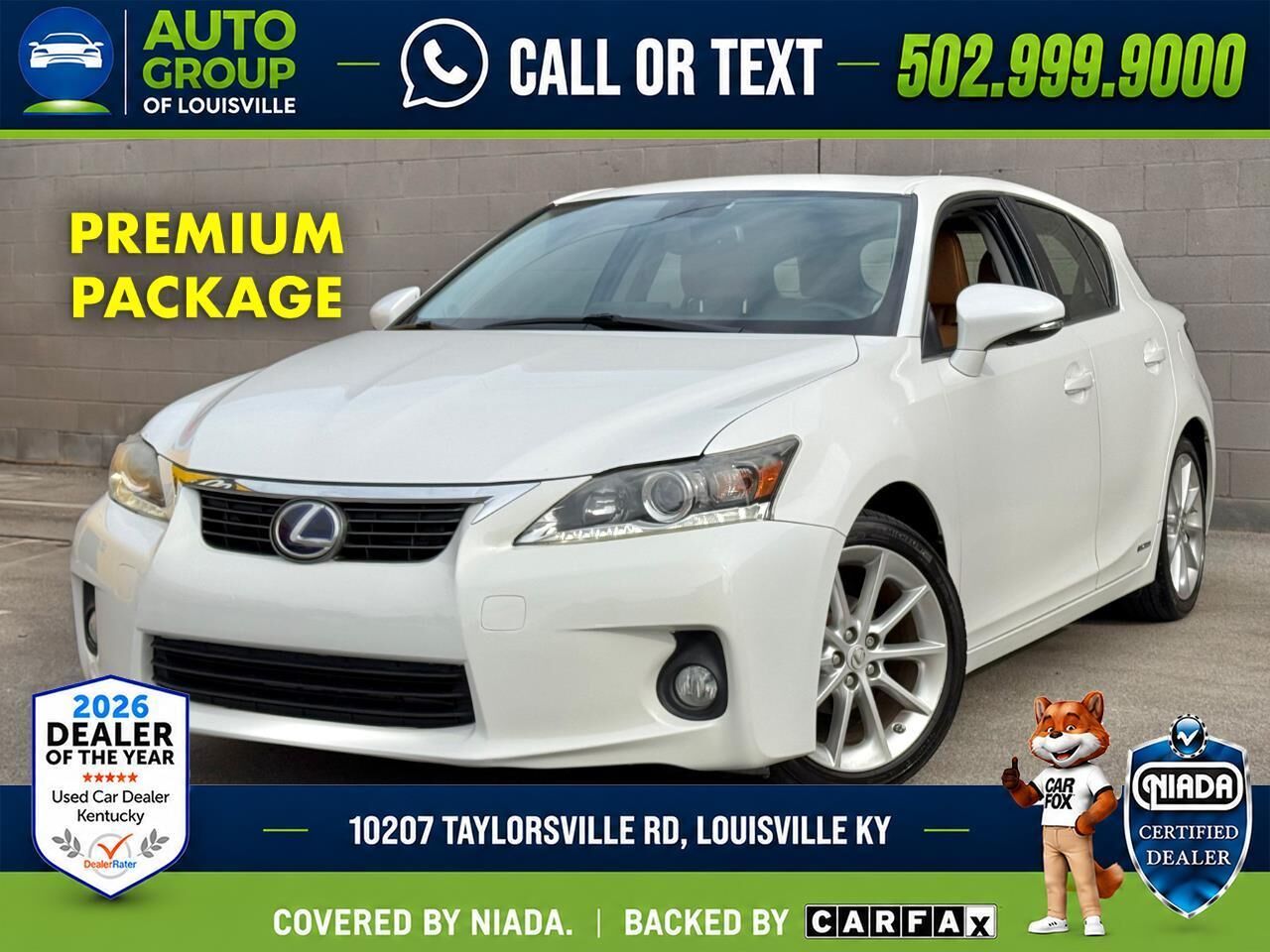 2013 LEXUS CT