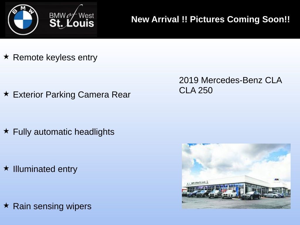2019 Mercedes-Benz CLA-Class