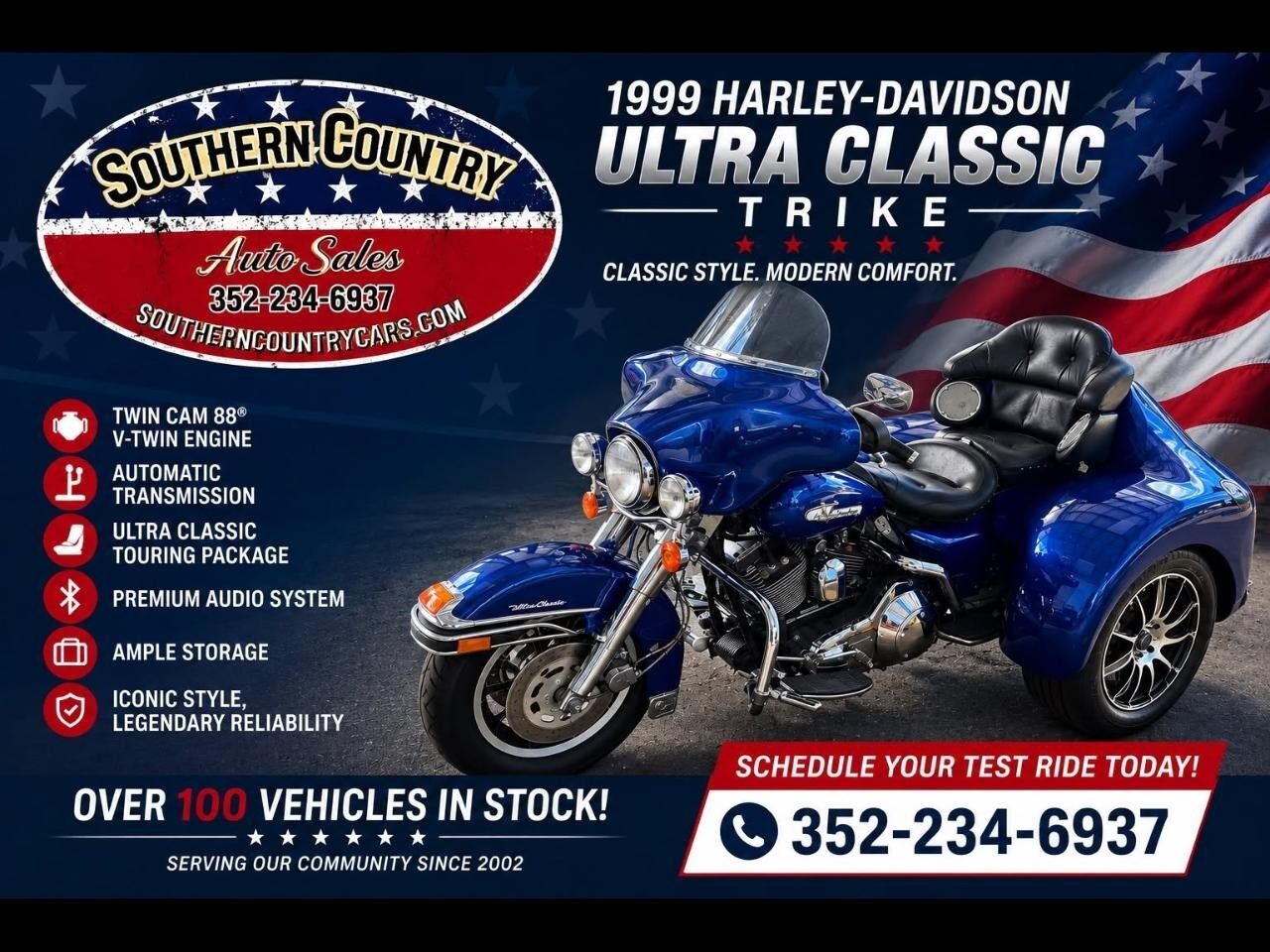 1999 HARLEY DAVIDSON Electra Glide Ultra Classic