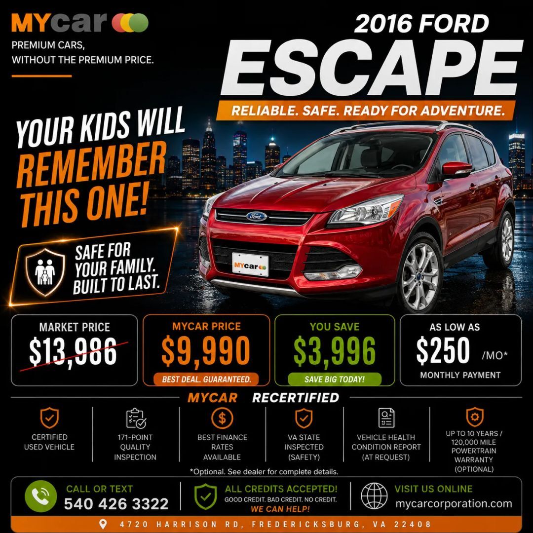 2016 FORD Escape
