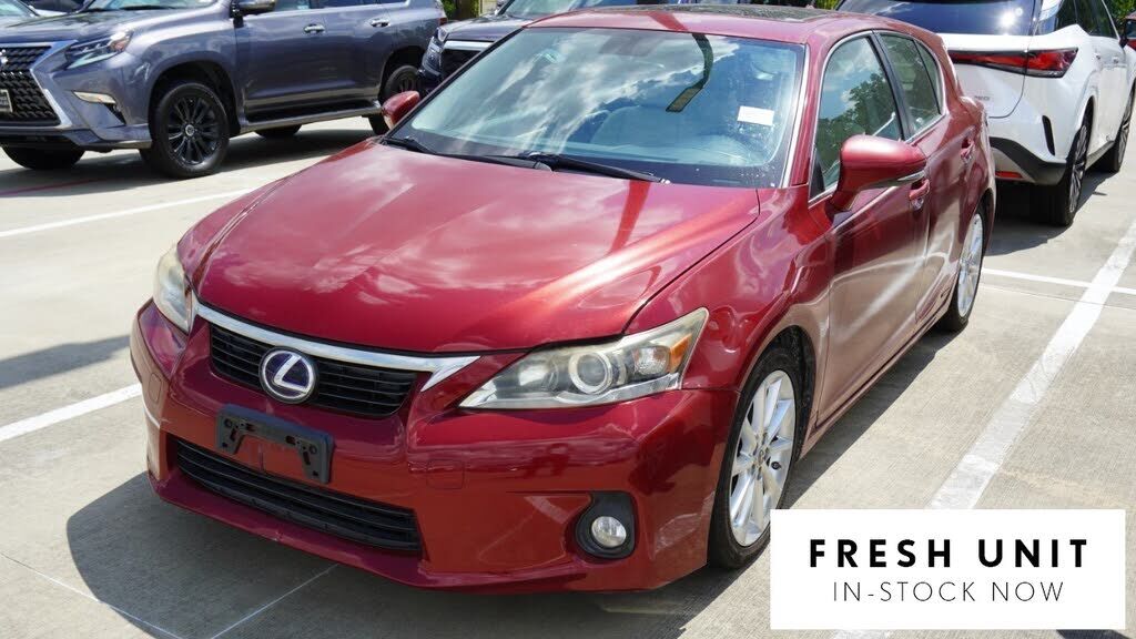 2012 LEXUS CT