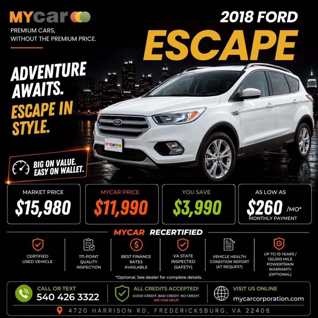 2018 FORD Escape