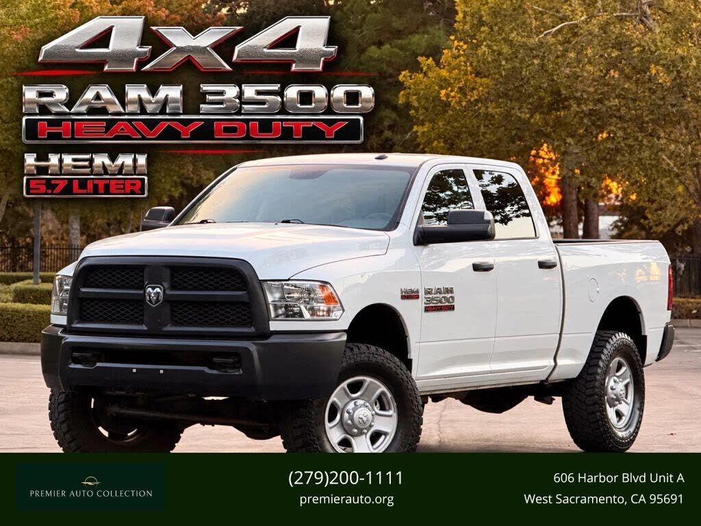 2018 RAM 3500
