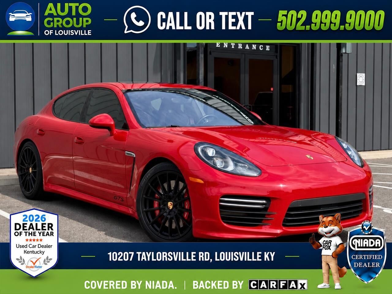2016 PORSCHE Panamera