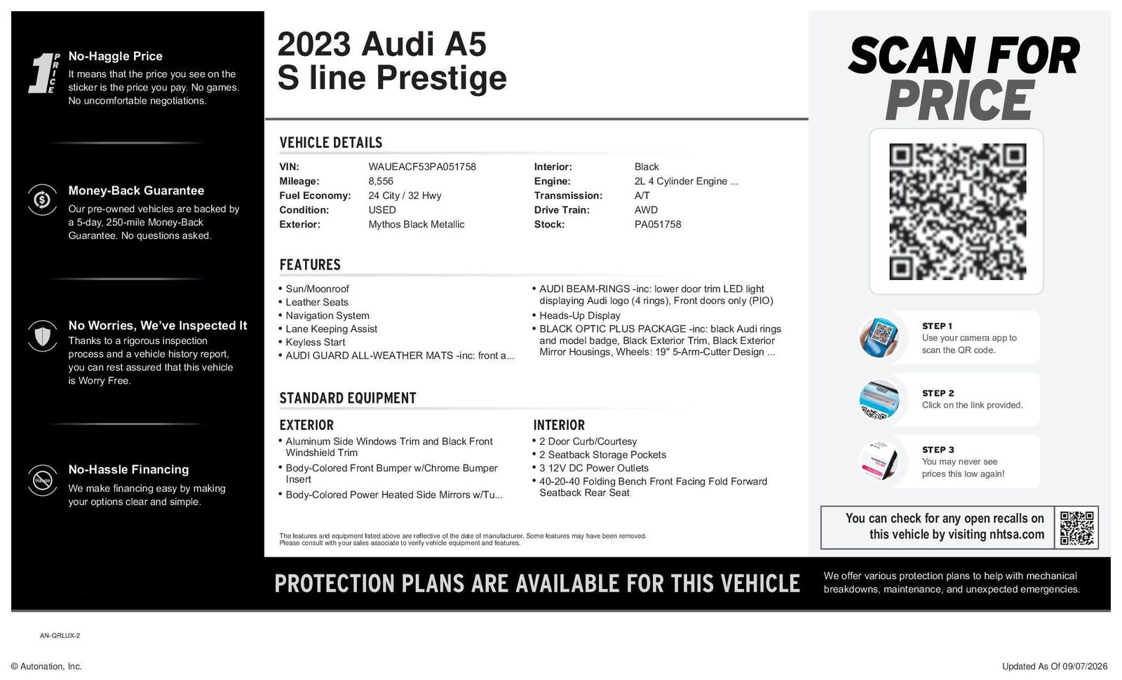 2023 Audi A5