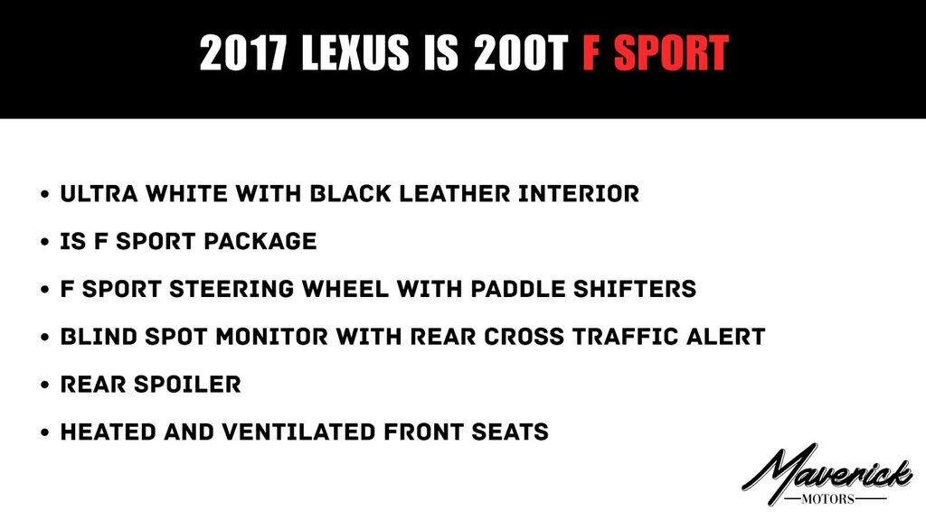 2017 Lexus IS