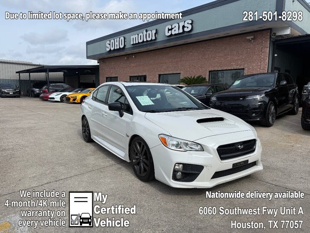 2017 SUBARU WRX