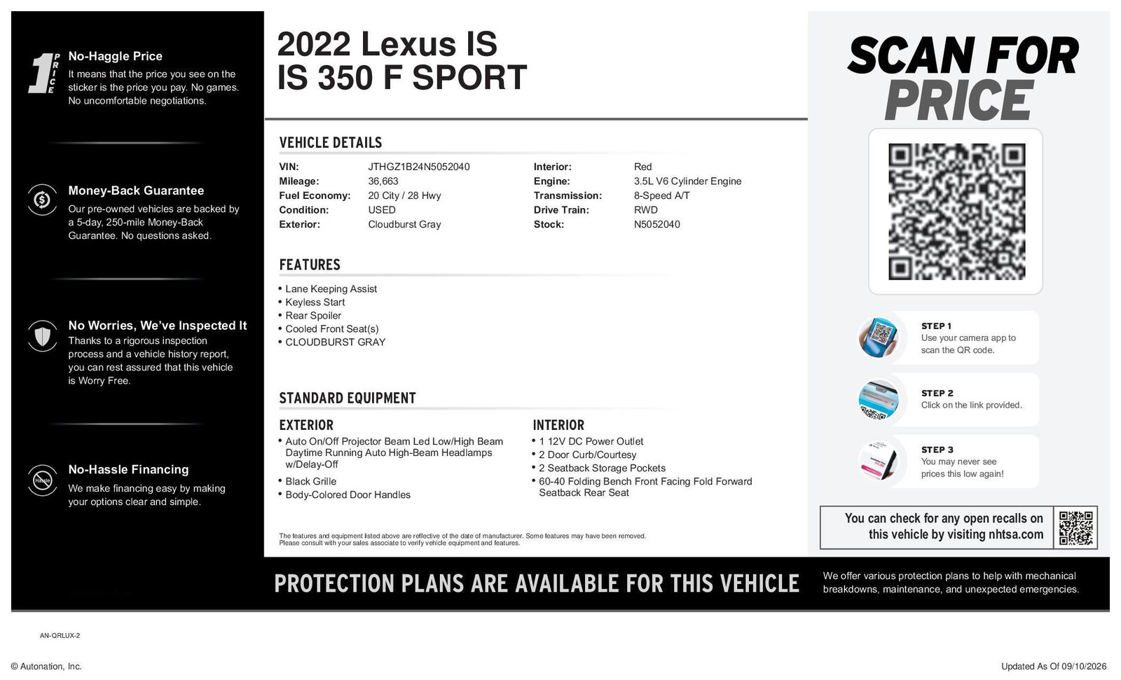 2022 Lexus IS