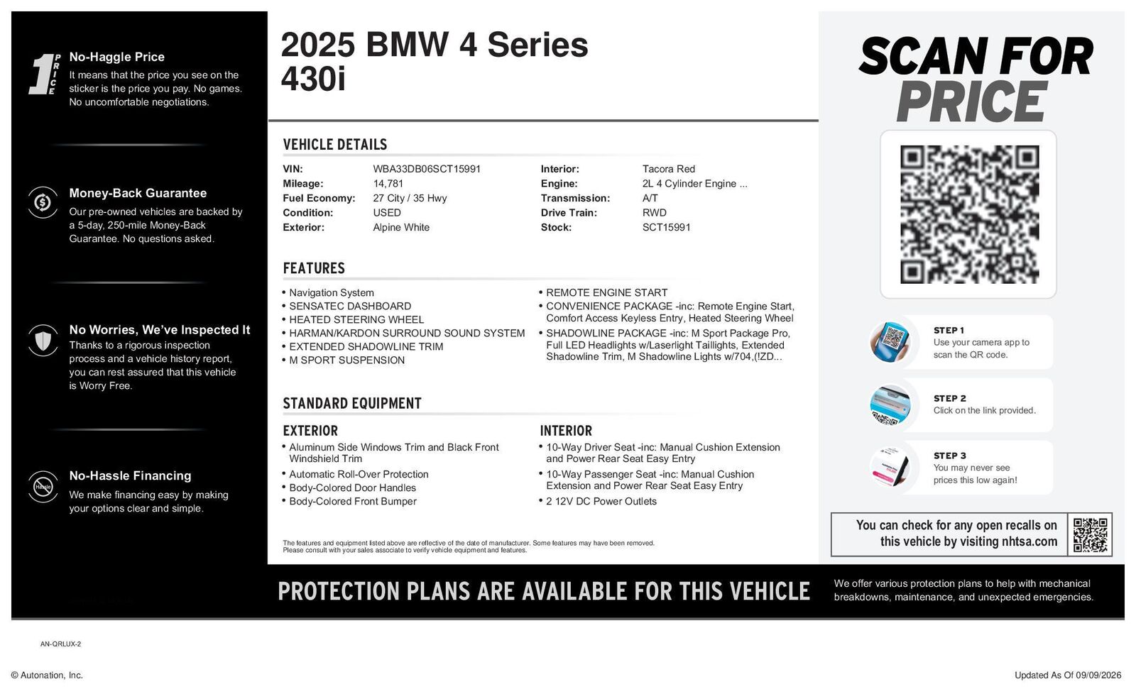2025 BMW 430i