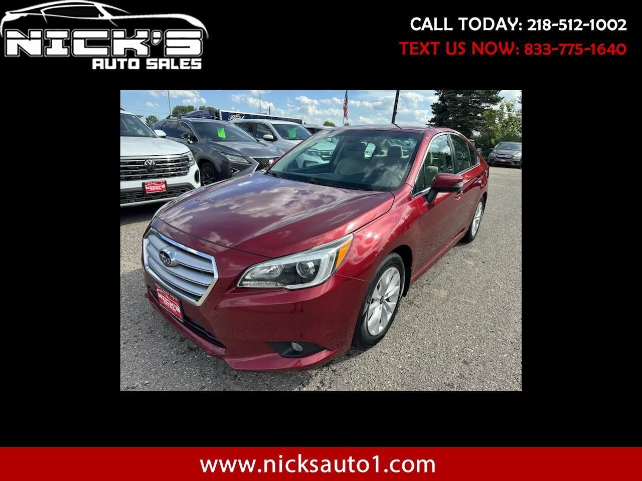 2016 SUBARU Legacy