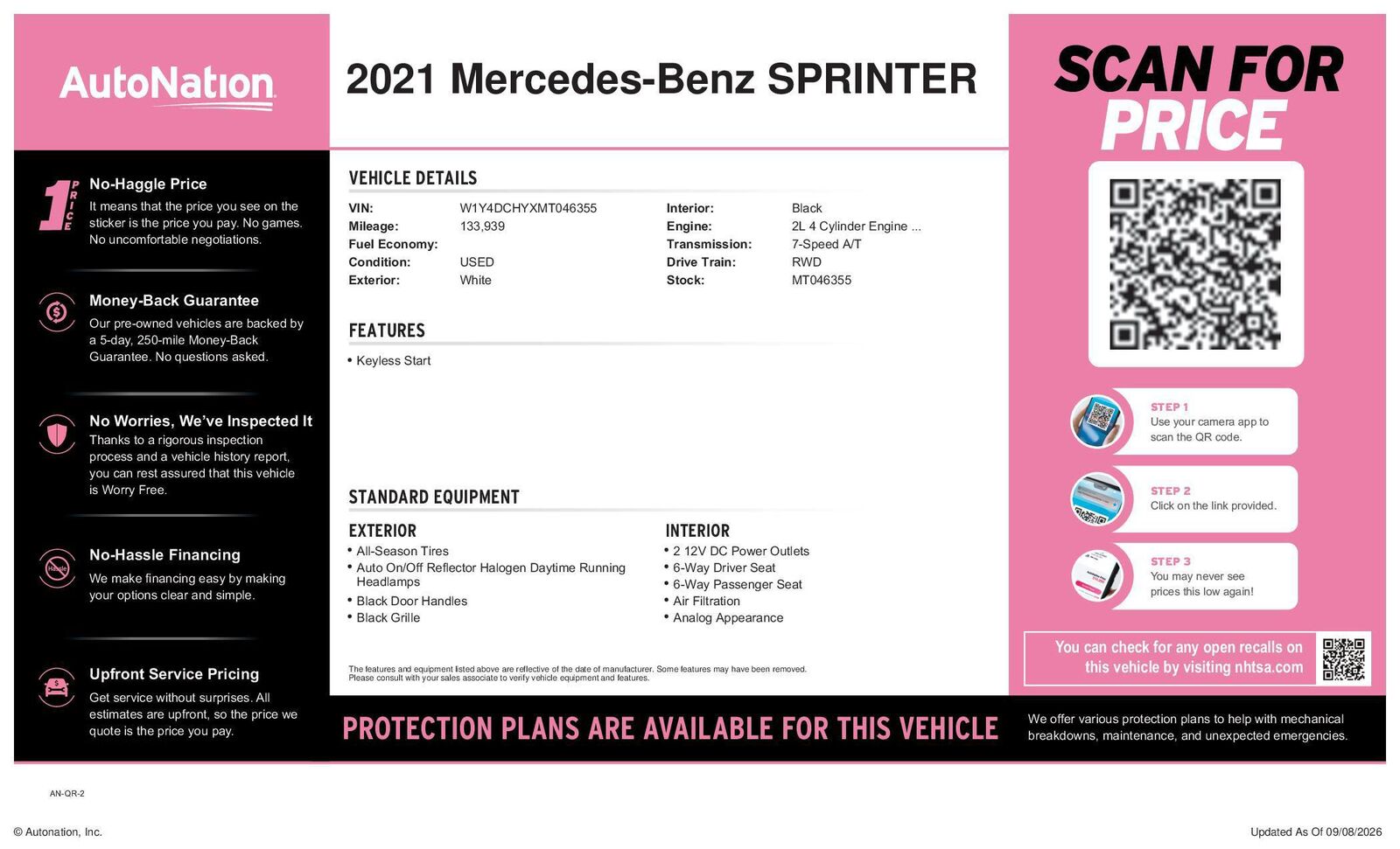 2021 Mercedes-Benz Sprinter