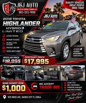 2019 TOYOTA Highlander