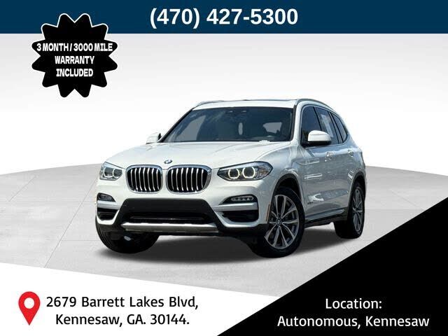 2018 BMW X3