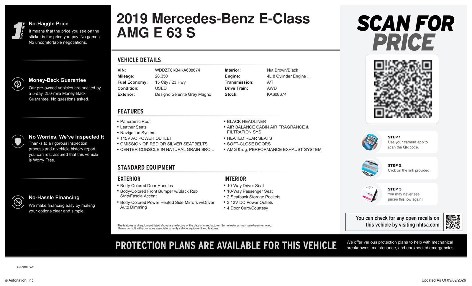 2019 Mercedes-Benz E-Class