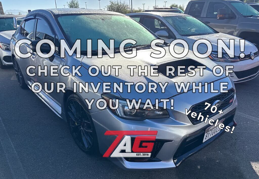 2019 SUBARU WRX