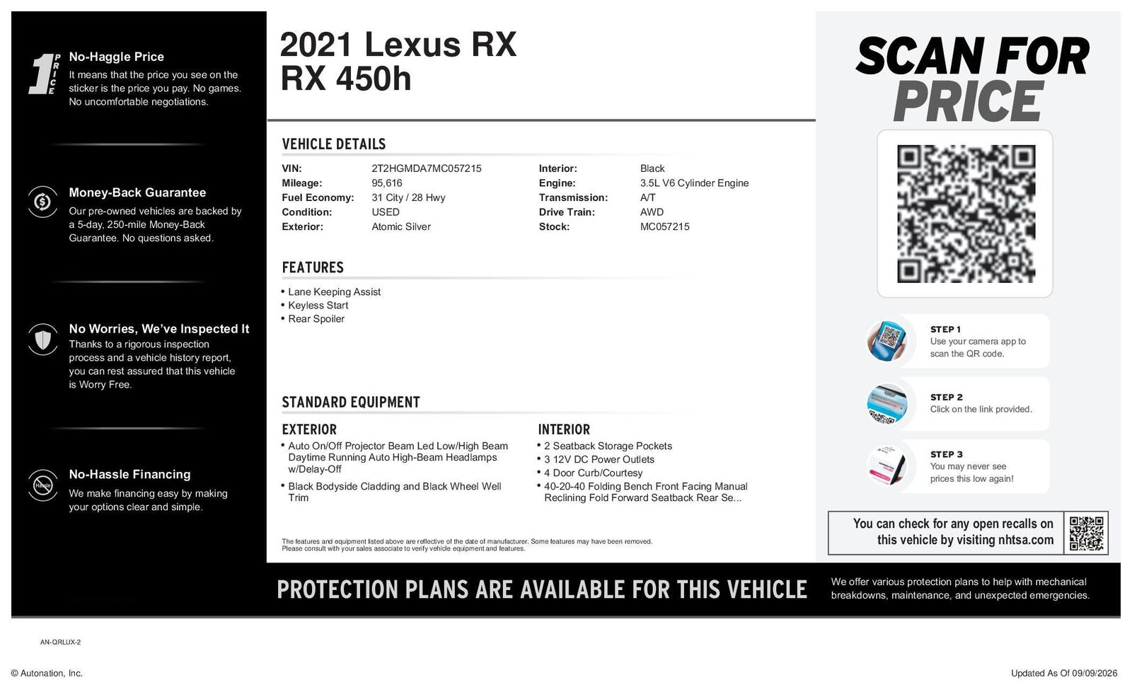 2021 Lexus RX