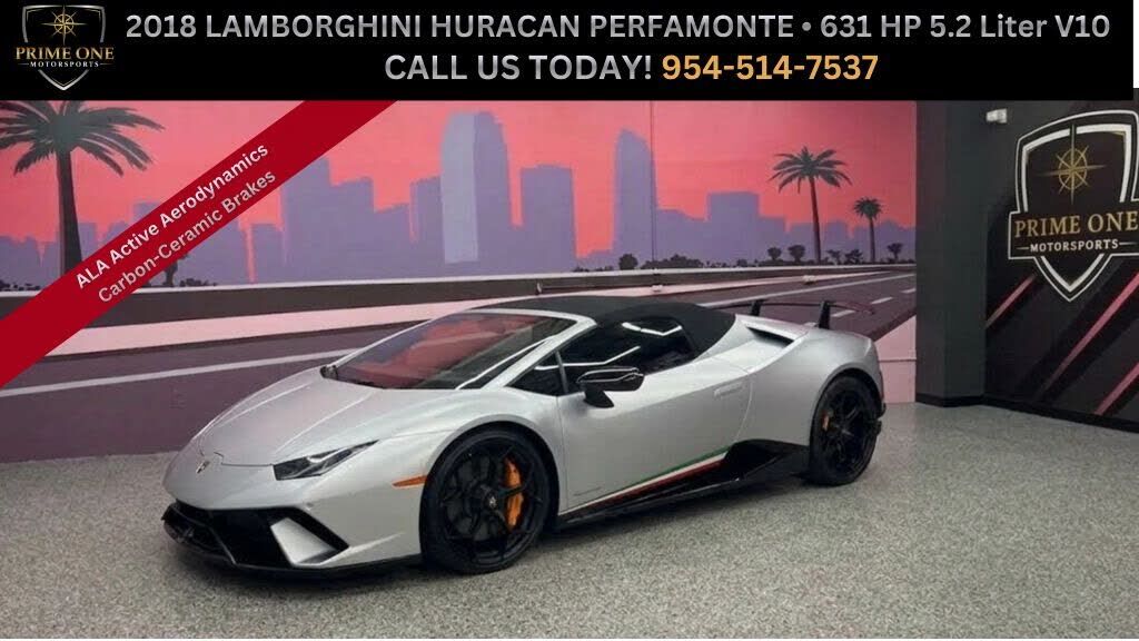2018 LAMBORGHINI Huracan