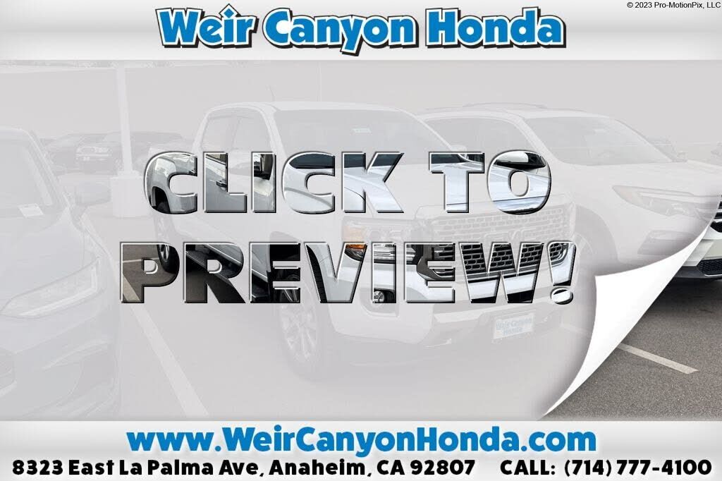 2018 GMC Canyon