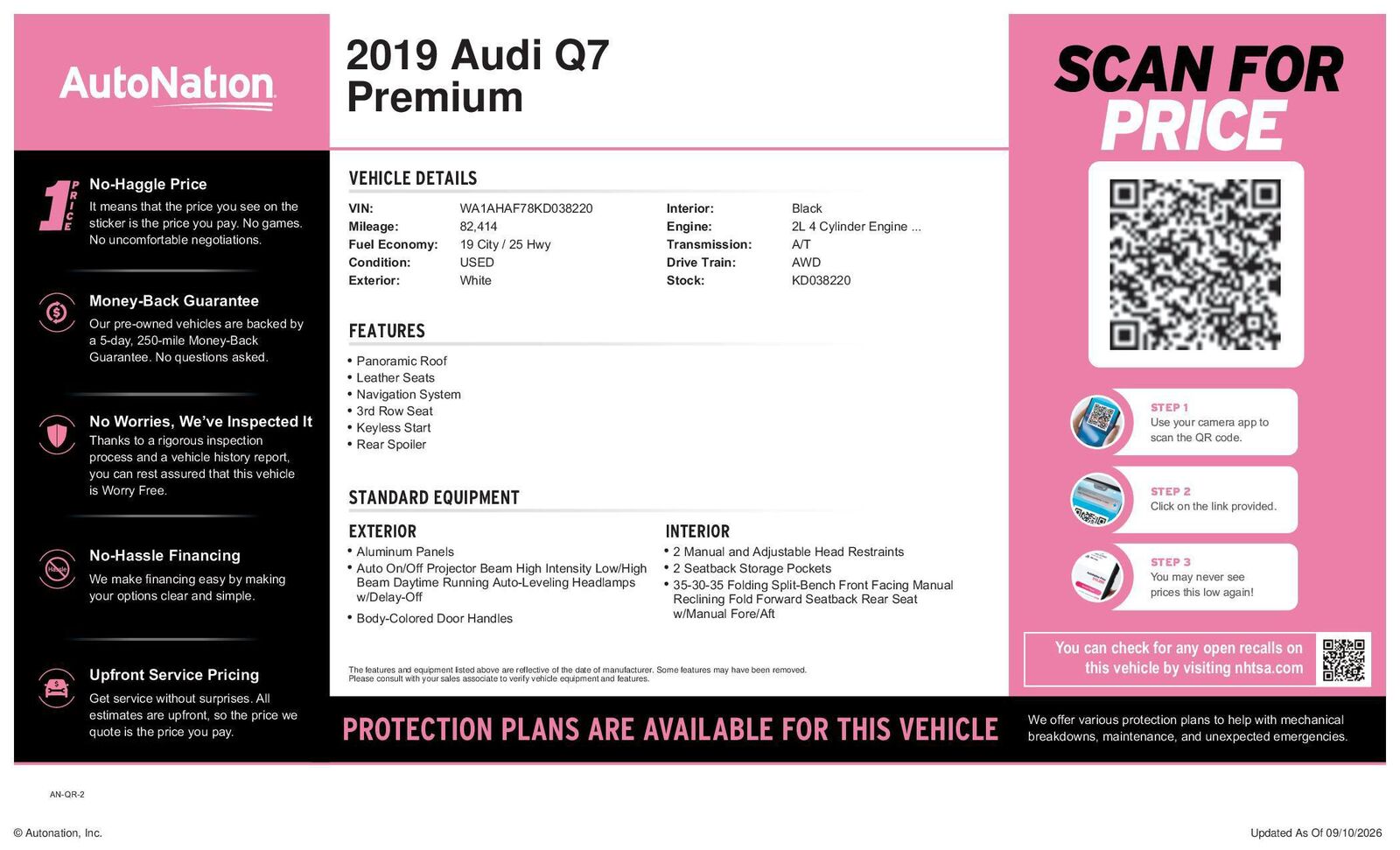 2019 Audi Q7
