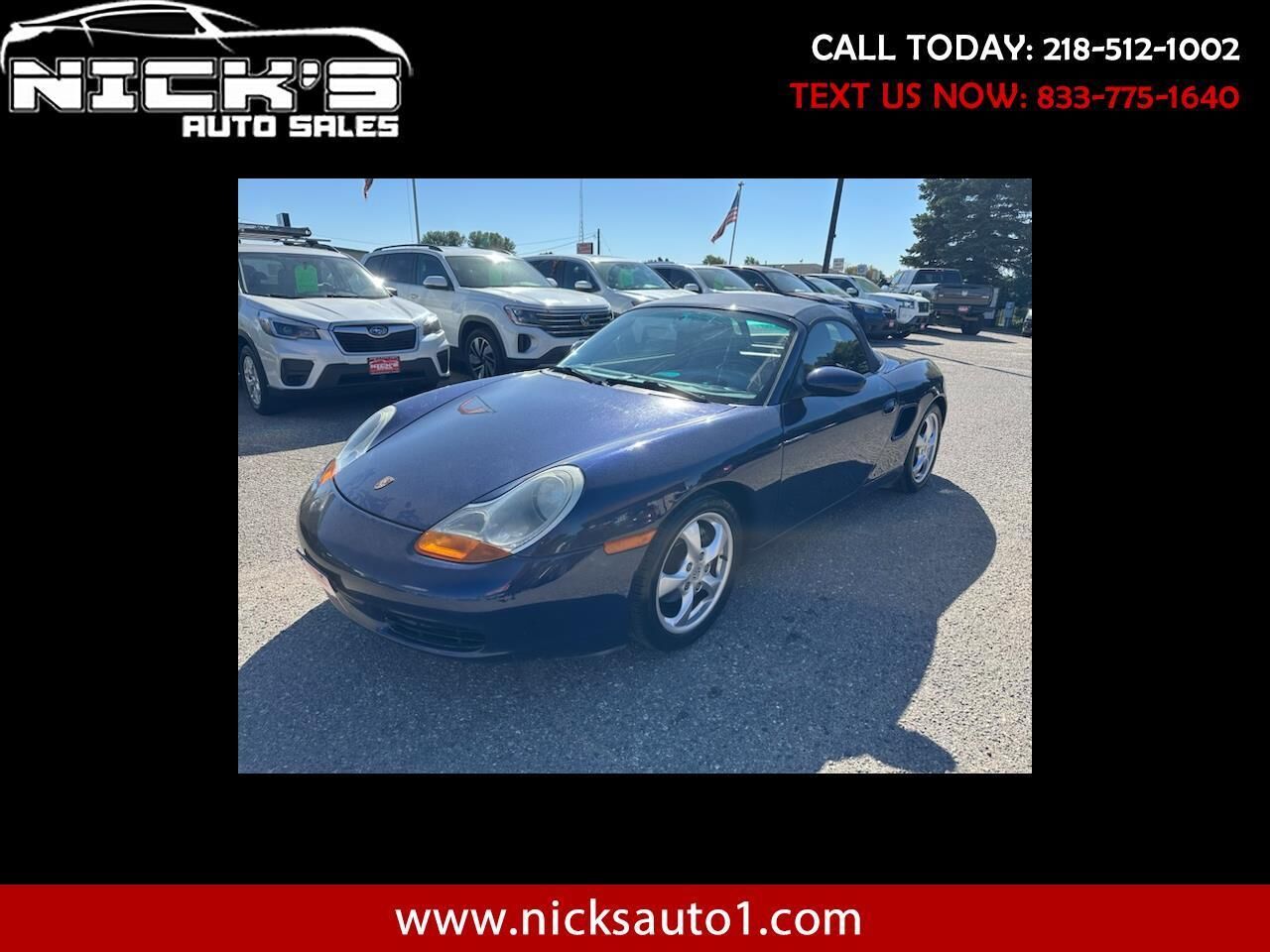 2001 PORSCHE Boxster