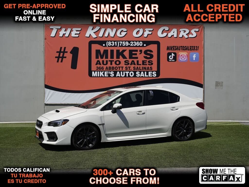 2019 SUBARU WRX
