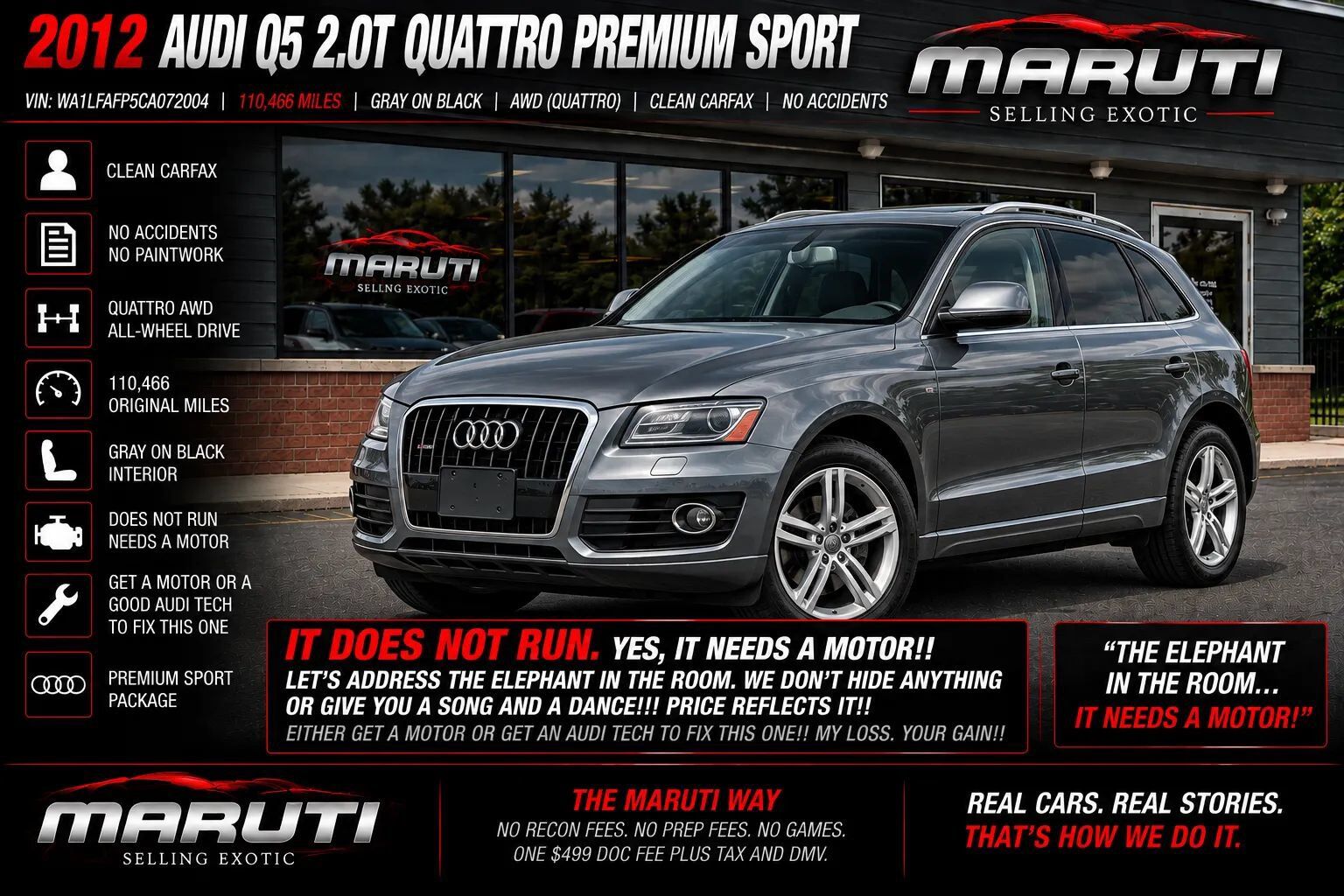 2012 AUDI Q5
