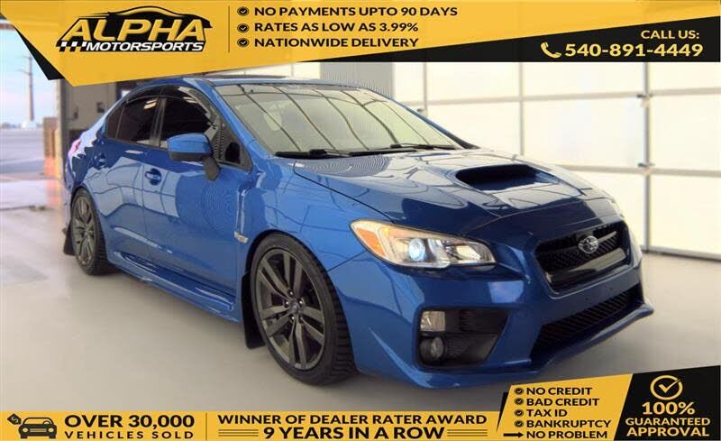 2016 SUBARU WRX