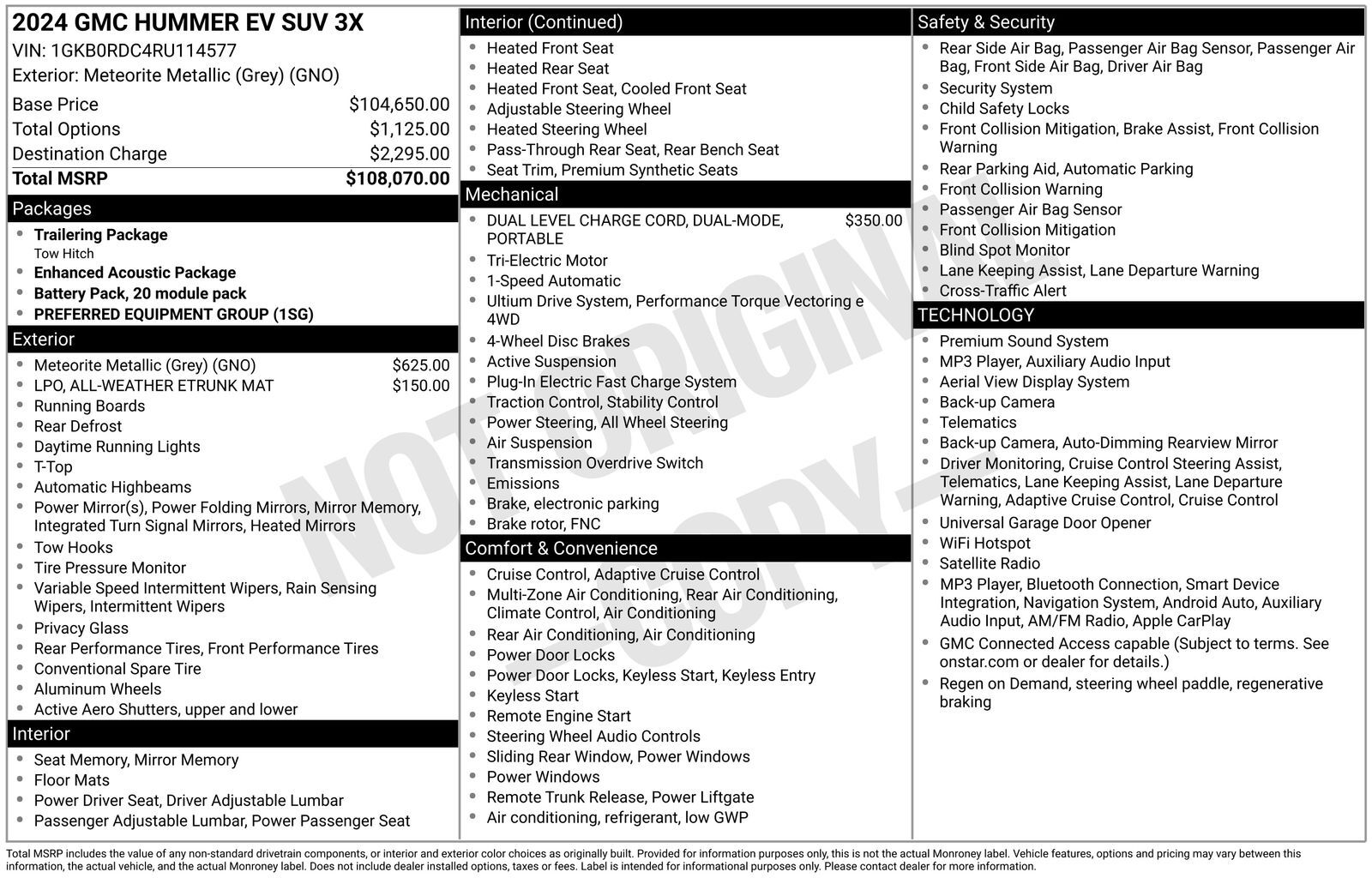 2024 GMC Hummer EV SUV