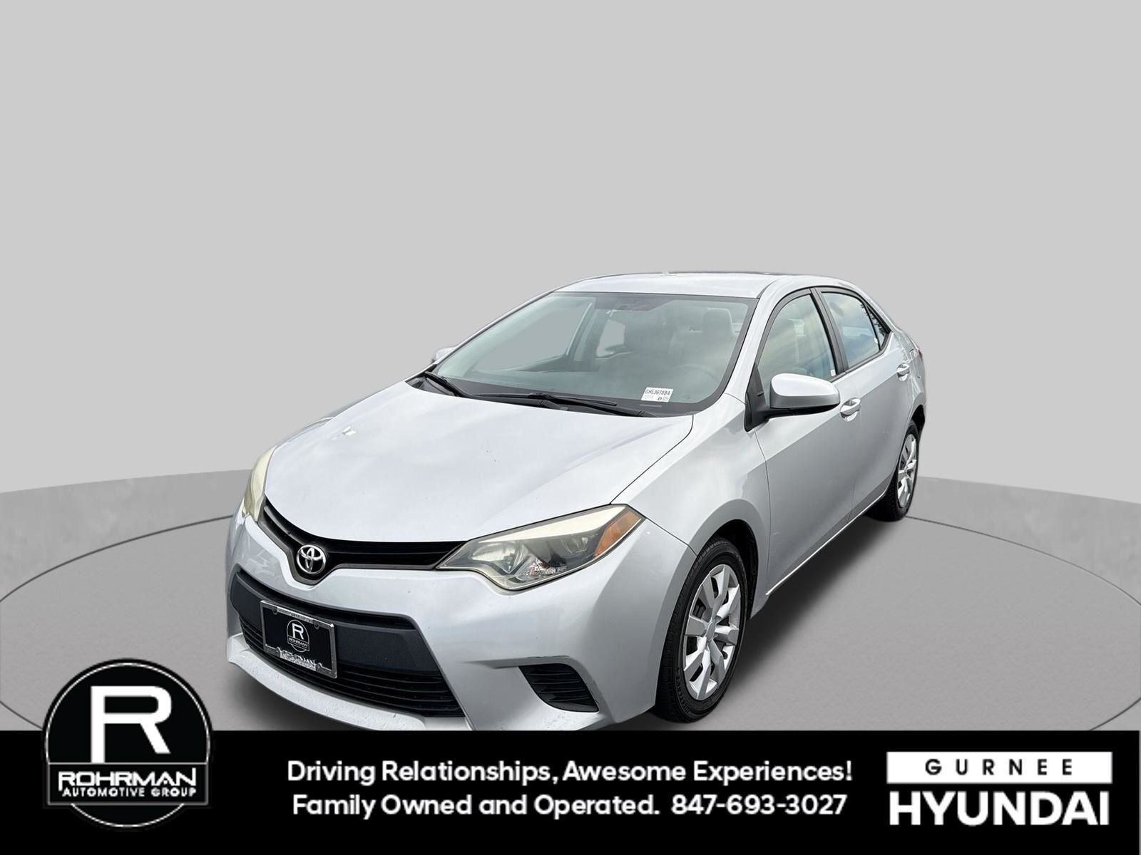 2014 TOYOTA Corolla