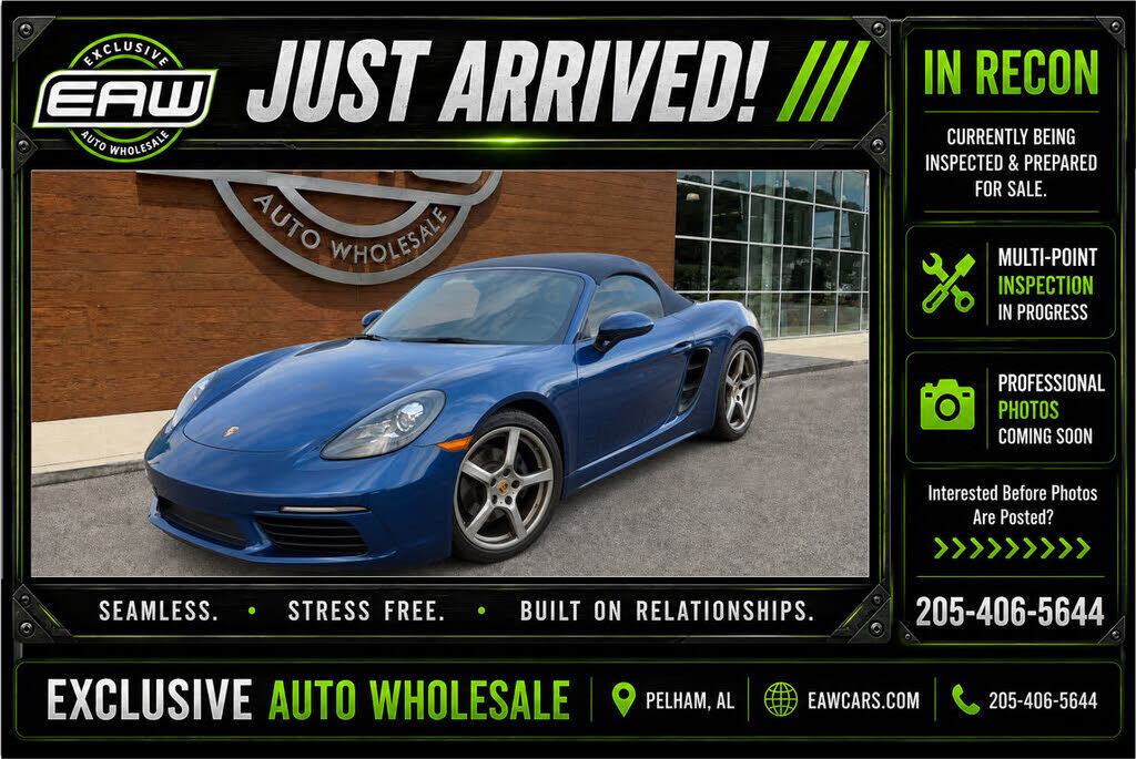 2017 PORSCHE Boxster