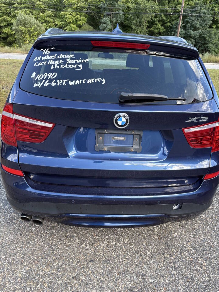 2016 BMW X3
