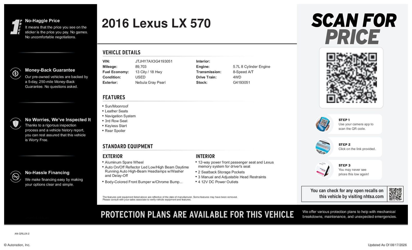 2016 Lexus LX