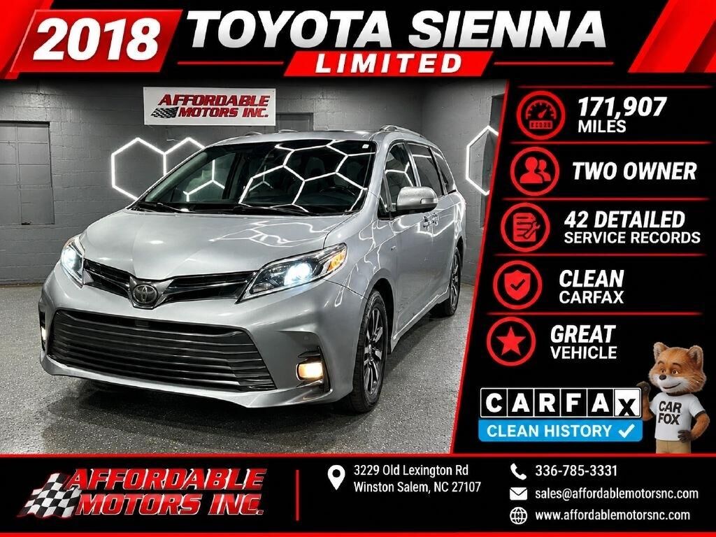 2018 TOYOTA Sienna