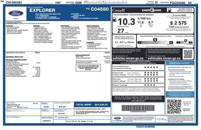2023 FORD Explorer