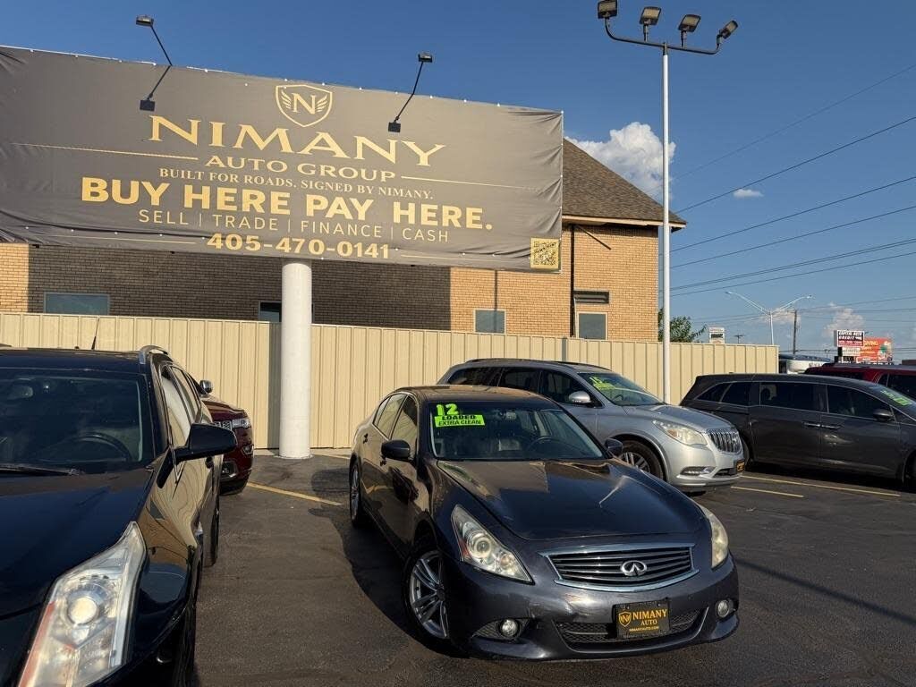 2012 INFINITI G37