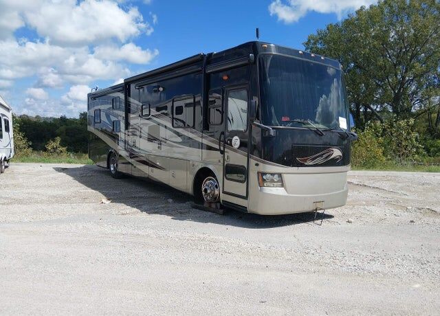 2012 FREIGHTLINER XC Raised Rail Rear Engine Motor Home Chassis