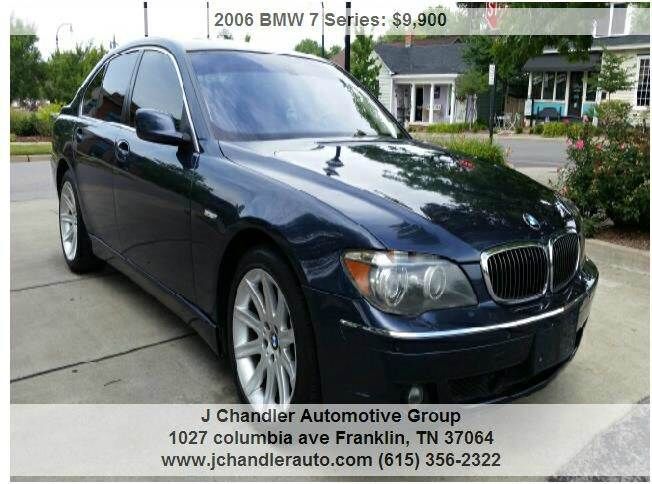 2006 BMW 7 Series
