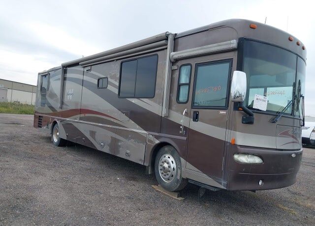 2005 FREIGHTLINER XC-S Straight Rail Rear Engine Motor Home Chassis